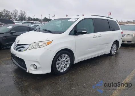 2011 Toyota Sienna Xle/Limited from USA, damaged, VIN 5TDYK3DC8BS133124